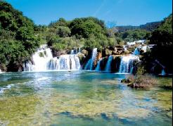 Unas hermosas cascadas en Split (Croacia)